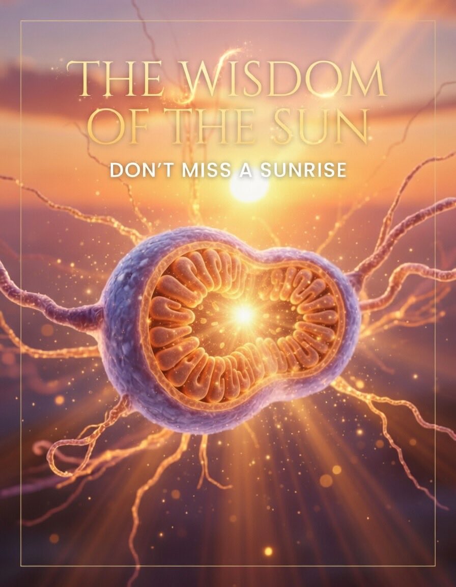 If there is one thing I have learned through five years of fighting to rebuild a broken body, it is this.

The mitochondria are everything.

Nature built us to seek sunlight.  That is how we are built to charge our batteries.

They are not simply the powerhouses of the cell, that