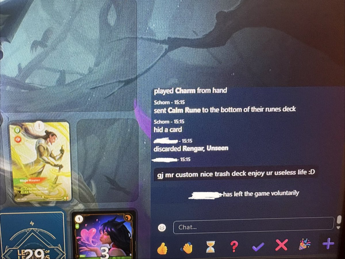 Schornstain's tweet image. I love it when new deck ideas work.

#Riftbound #RBUnleashed #MasterYi #Yi #Unleashed