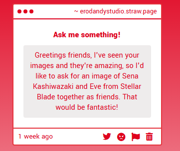 Ero Dandy Creations tweet media