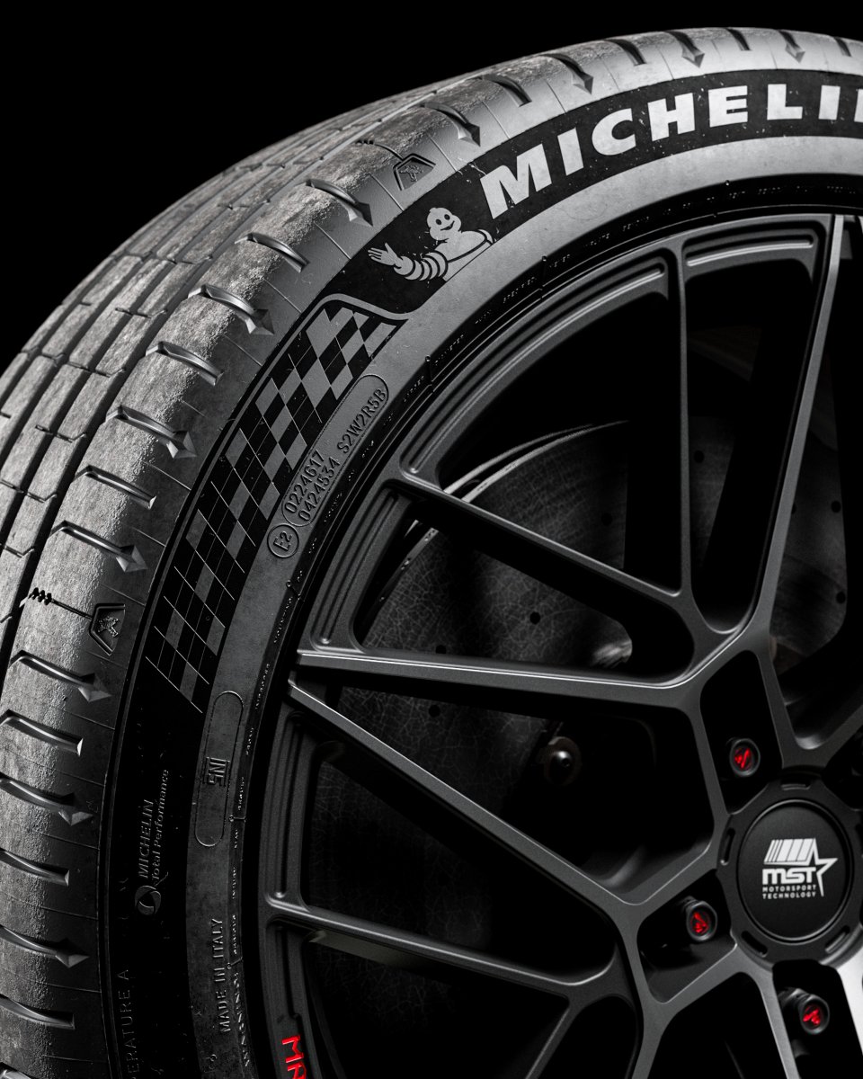 cyanide227's tweet photo. MICHELIN® Pilot® Sport 5 energy™
265/40 R21 (105Y) • 420/A/A
(Real World Details)
.
Available on ArtStation Marketplace
.
#MichelinPilotSport5Energy #PilotSport5Energy #MichelinEV #ElectricPerformance #TireForEVs https://t.co/XLlHe5xano