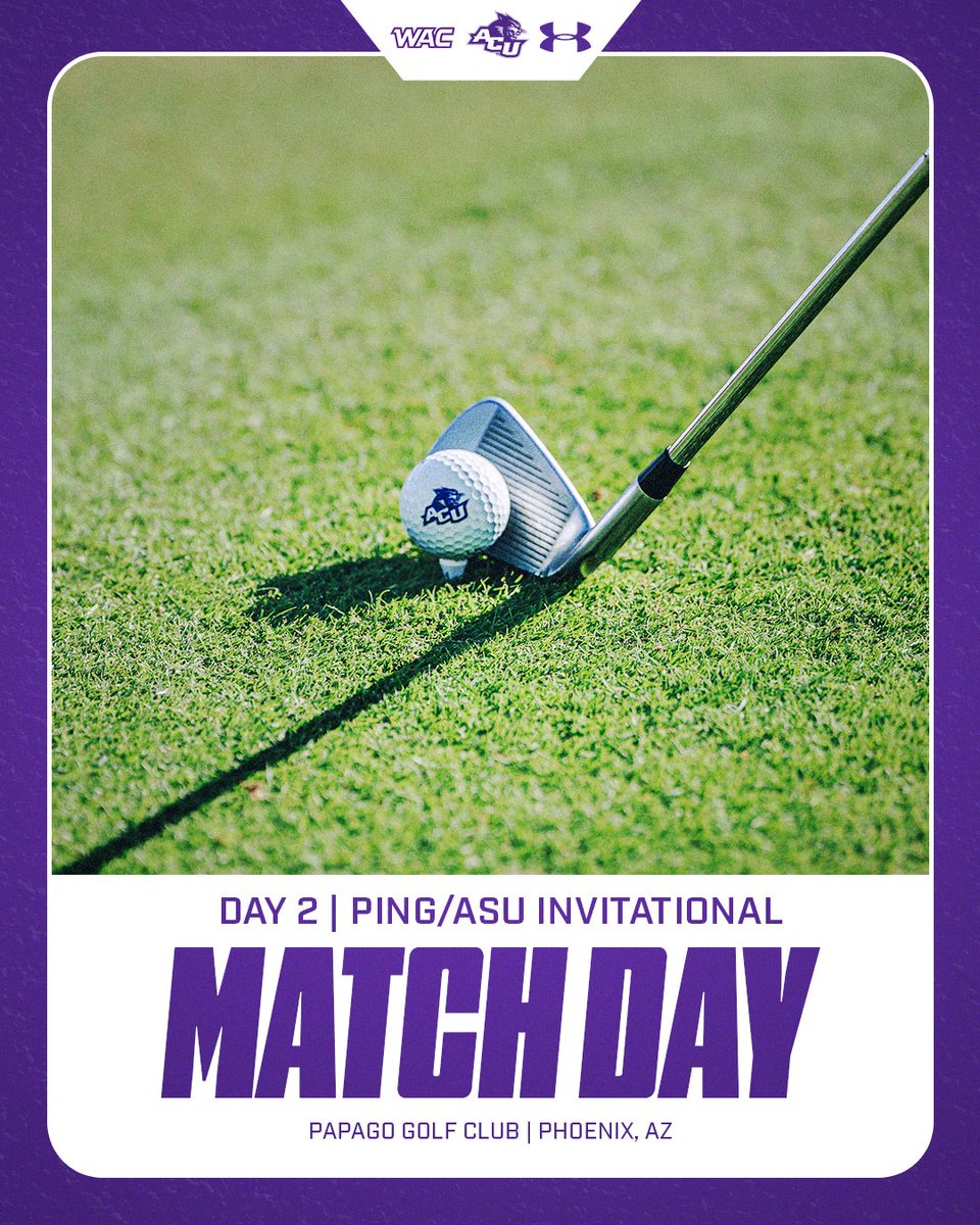 Day 2️⃣🤩

⛳️: Papago Golf Club
📍: Phoenix, AZ

#GreaterThan> | #GoWildcats