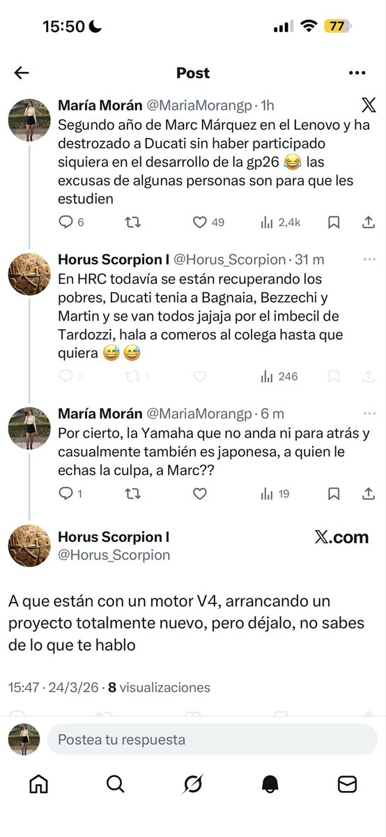 María Morán tweet media
