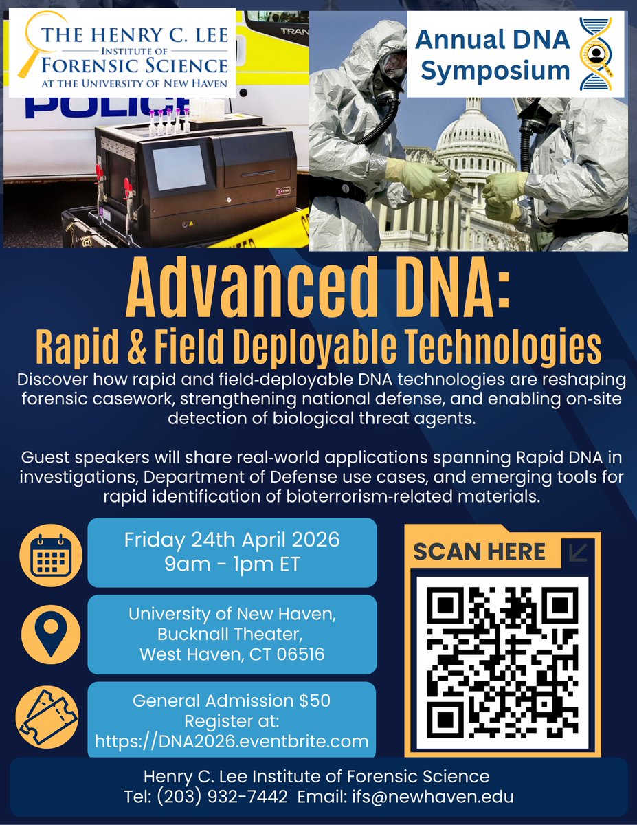 Henry C. Lee Institute of Forensic Science tweet media