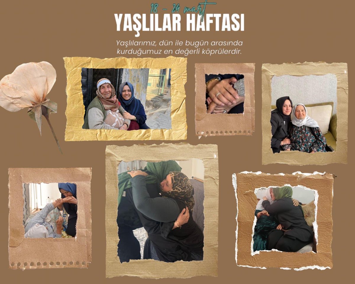 18–24 Mart Yaşlılar Haftamız kutlu olsun.

Büyüklerimiz, tecrübeleriyle yolumuzu aydınlatan, dualarıyla bize güç veren en kıymetli hazinelerimizdir.

İl Kadın Kolları olarak büyüklerimizi ziyaret ediyor, hayır dualarını almanın huzurunu yaşıyoruz.

İyi ki varlar… Her birine