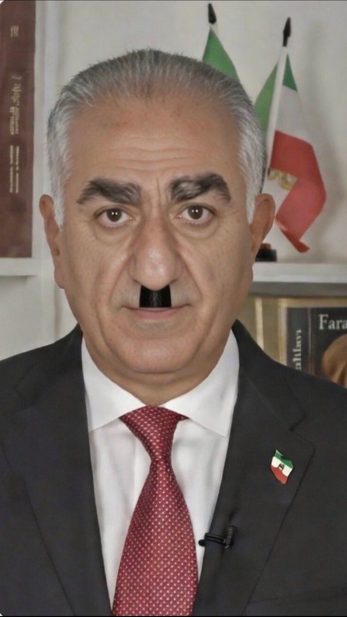 Michelangelo2's tweet photo. @PahlaviComms To more #dictatorship?
No thanks. don't need #monarchist &amp; "#reformists" to preach what #Iran needs.
#LoserPrince https://t.co/t4dgkBDPb6