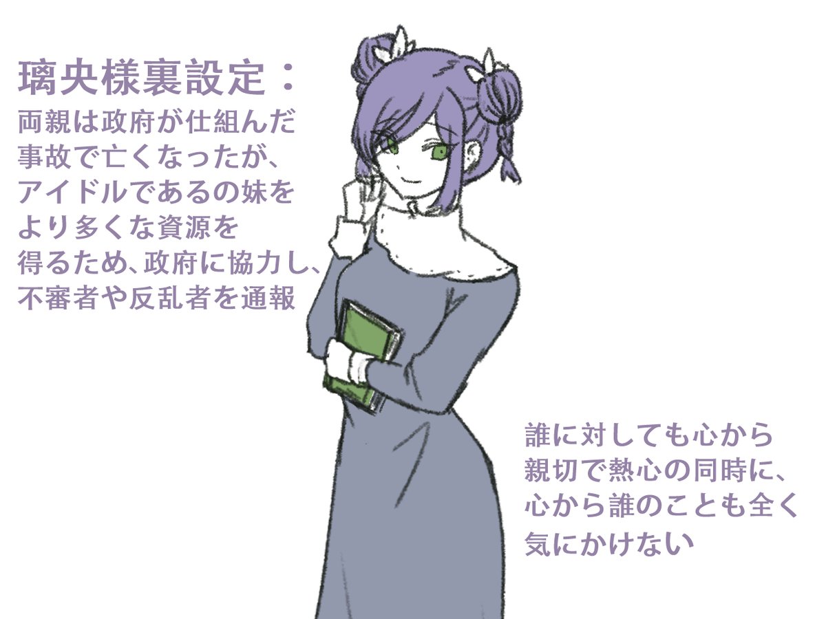璃央様の見た目も設定もめちゃくちゃ好きたな......すること間違いなく悪役なのに、ママみたいに優しいので全然悪役に見えない😔👍

ngシチュの無様エロもなんかだんだん受け入れるそう...もし何が見たいシチュがあたっら参考にさせてくださいね、でも返事は内容次第...！