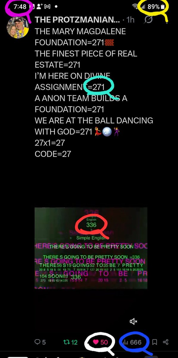 DeanDavis33's tweet photo. 5️⃣���0️⃣ #FiveZero
6️⃣6️⃣6️⃣ #SixSixSix
😎8️⃣9️⃣ #EightyNine
😏 #WhatAreTheOdds 😁
2️⃣7️⃣1️⃣ #TwoSevenOne
3️⃣3️⃣6️⃣ #ThreeThreeSix
7️⃣4️⃣8️⃣ #SevenFourEight https://t.co/mChRArr1Uz