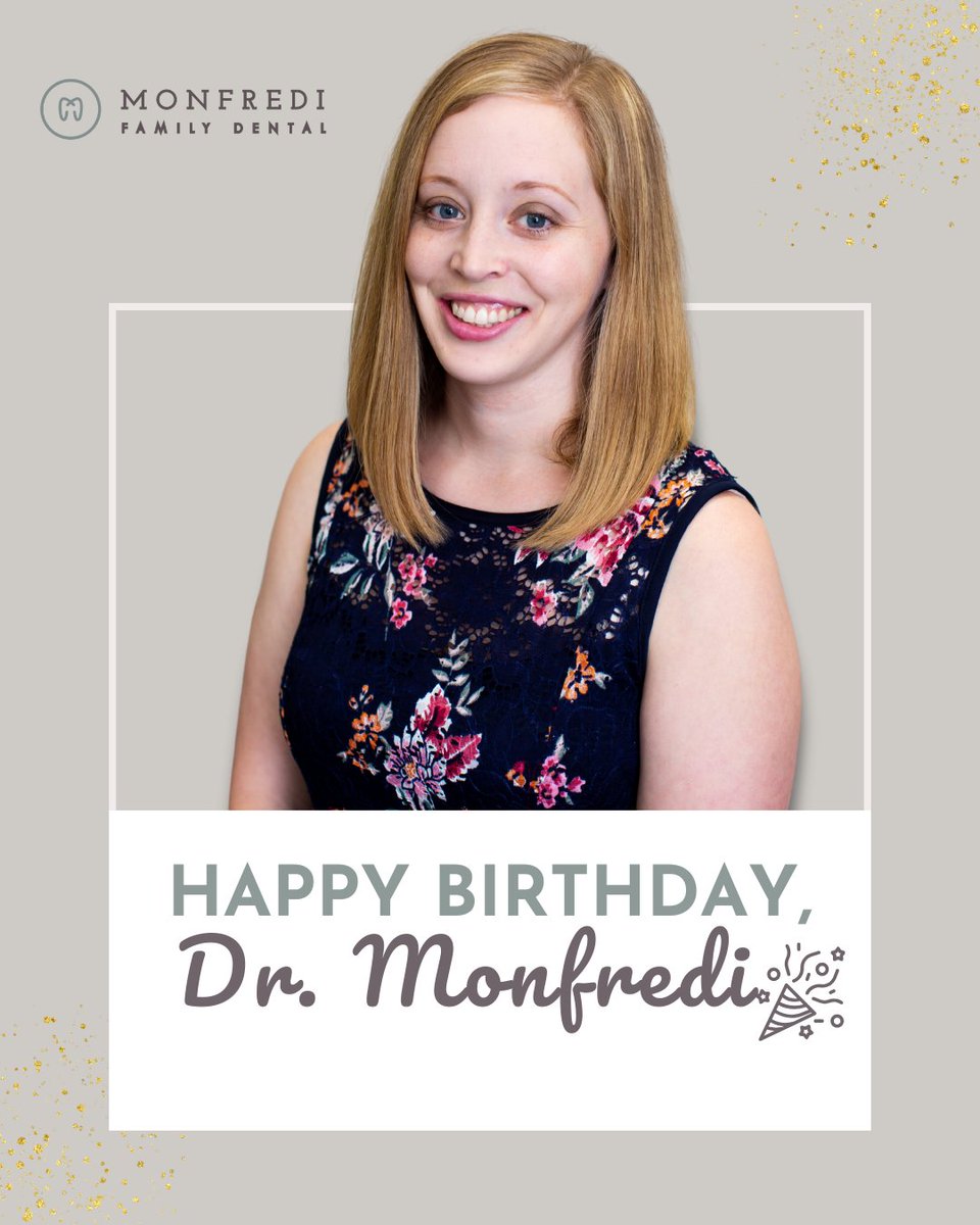 Happy Birthday to Dr. Monfredi! We hope your day is filled with so much love. We’re so grateful for the leadership and heart you bring to our team every day.