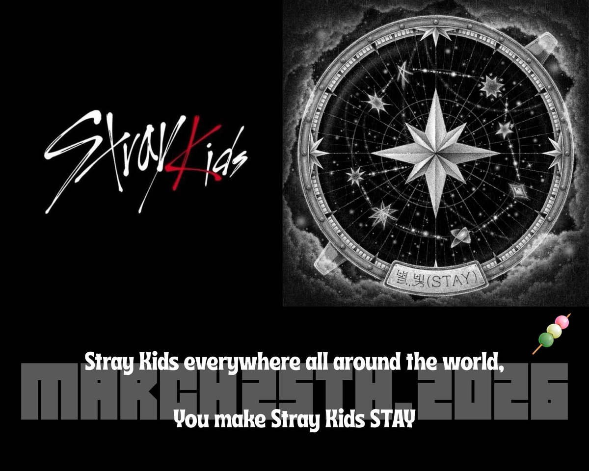 HAPPY  STRAYKIDS DAY‼️
8年以上の時間をかけて
自分達を信じて突き進んで
続けてくれてありがとう
宝ものの時間がずっと続きますように
健康で美味しいご飯をいっぱい食べて
心も身体も幸せに過ごしてね✨

#8th
#ANNIVERSARY
#STRAYKIDS
#스트레이키즈
#0325
#LoveSTAY