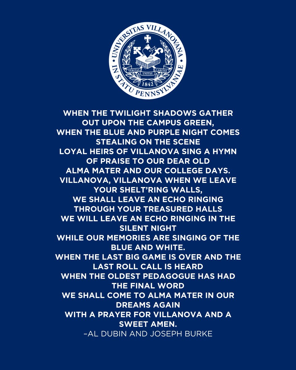 Villanova University Commencement tweet media