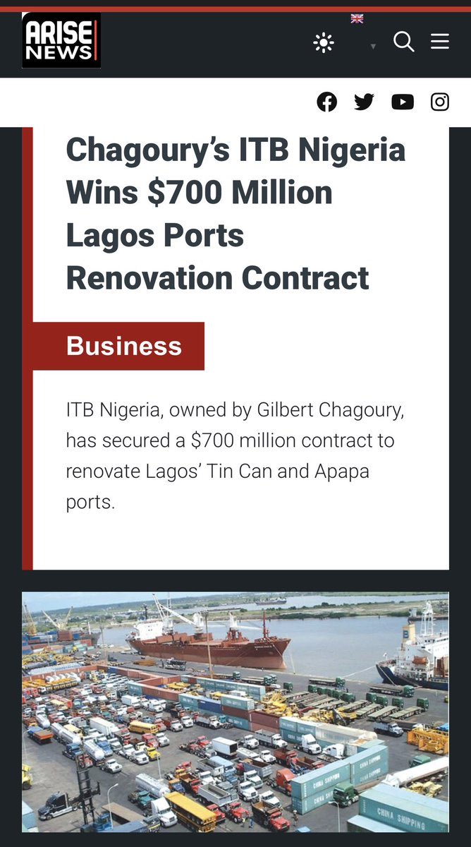 Tinubu takes a loan.
His friend executes the contract.
His son sits on the board of the company.
Then his son tells Nigerians that his father is fixing the cracks in the country.