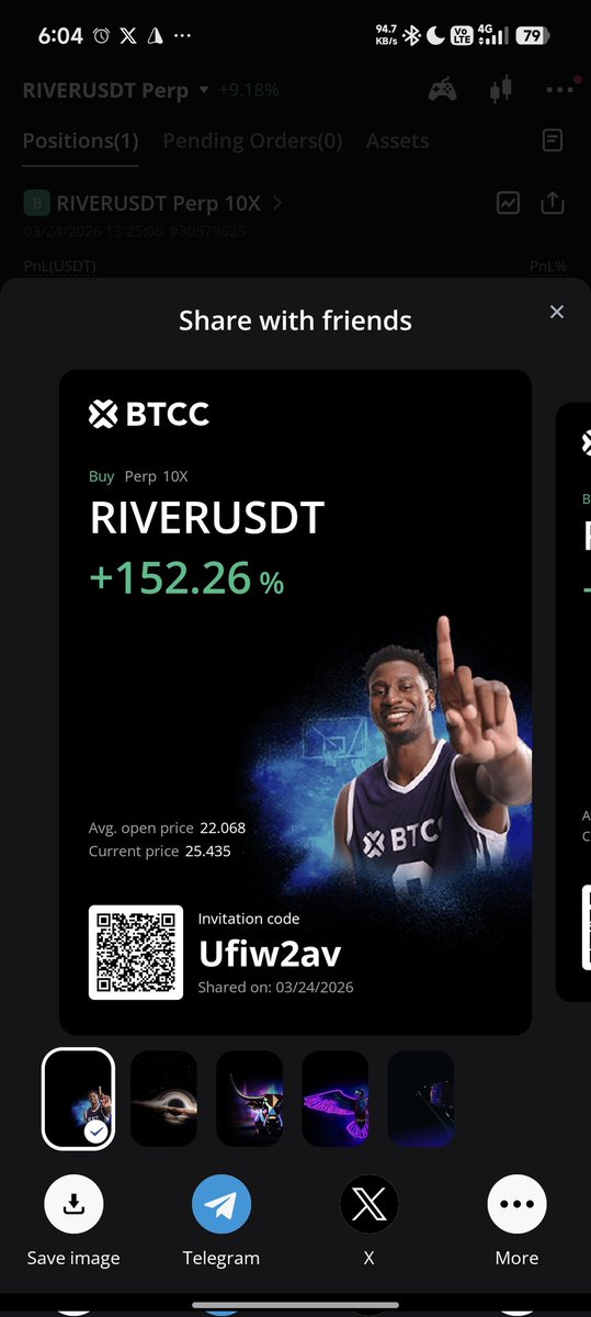 Everyday 100% 🥳🥳

<a href="/BTCCexchange/">BTCC</a>

#OnePercentBetterWithBTCC