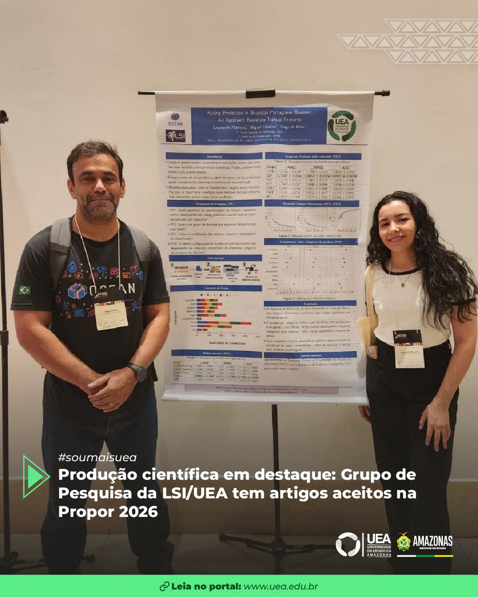 UEA #SouMaisUEA tweet media