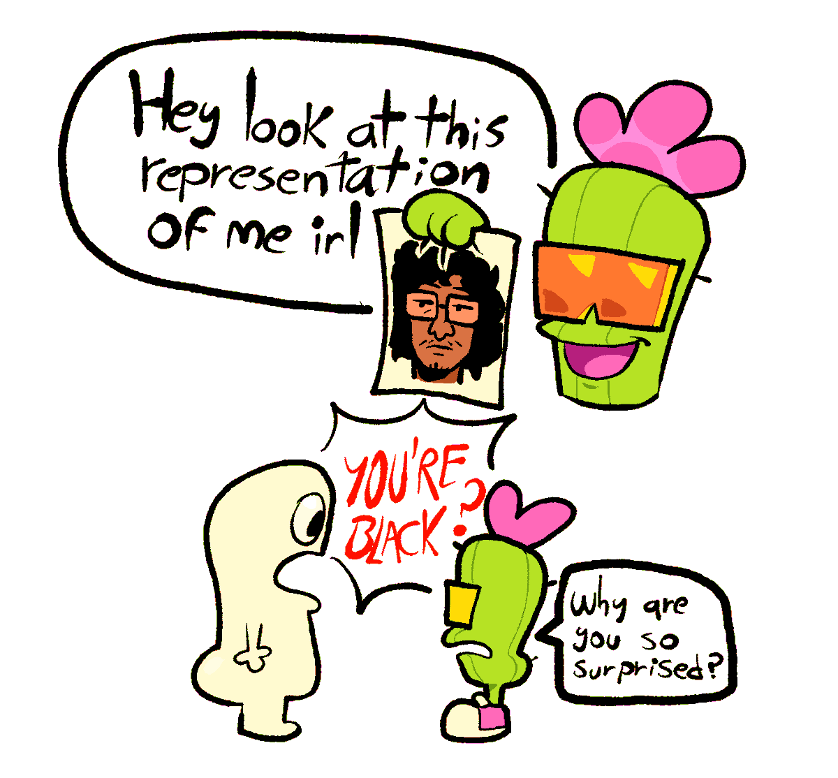 The cool cactus tweet media