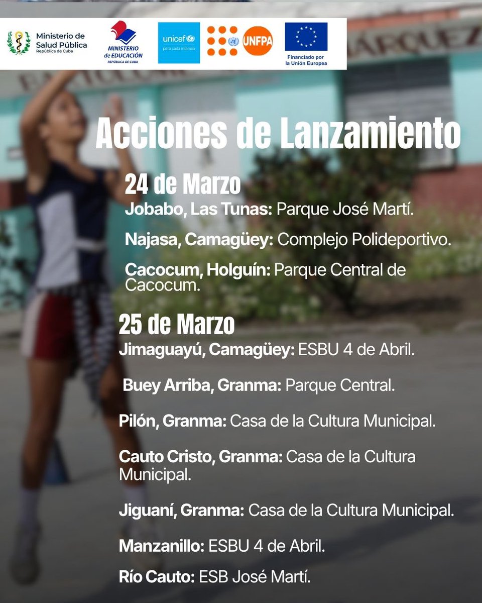UNICEF Cuba tweet media