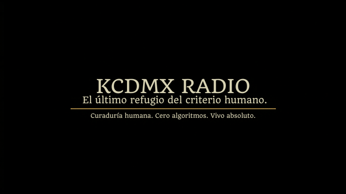 KcdmxRadio's tweet photo. El algoritmo sabe lo que escuchaste. Nosotros sabemos lo que deberías escuchar.
Esa diferencia se llama criterio.
https://t.co/8yPKmcKuu2 #KCDMX https://t.co/82q9uvP3LK