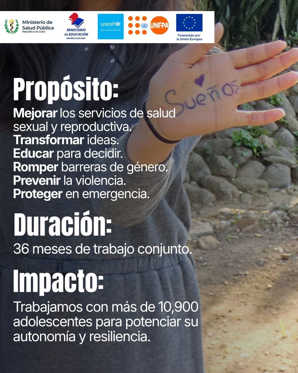 UNICEF Cuba tweet media