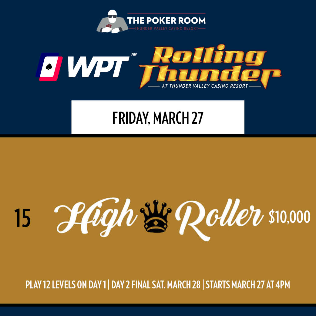 The Poker Room at Thunder Valley Casino Resort tweet media