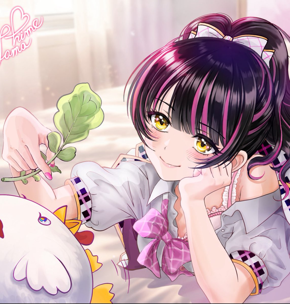 ひめ様🌙12月14日新ビジュアルに一新してお披露目配信デビュ〜🩷 tweet media