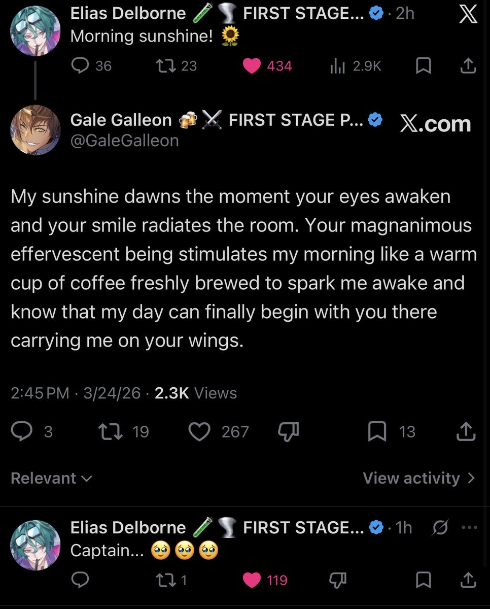 Gale Galleon 🍻⚔️ FIRST STAGE PRODUCTION EN tweet media