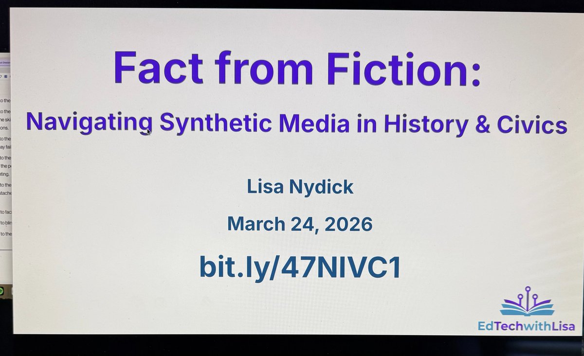 How do we toss the AI trash and keep the real reasearch? Lisa Nydick shared resources for teachers to help students separate AI fact from fiction.  <a href="/kedc_epic/">EPIC</a> <a href="/KEDCGrants/">KEDC Grants</a>