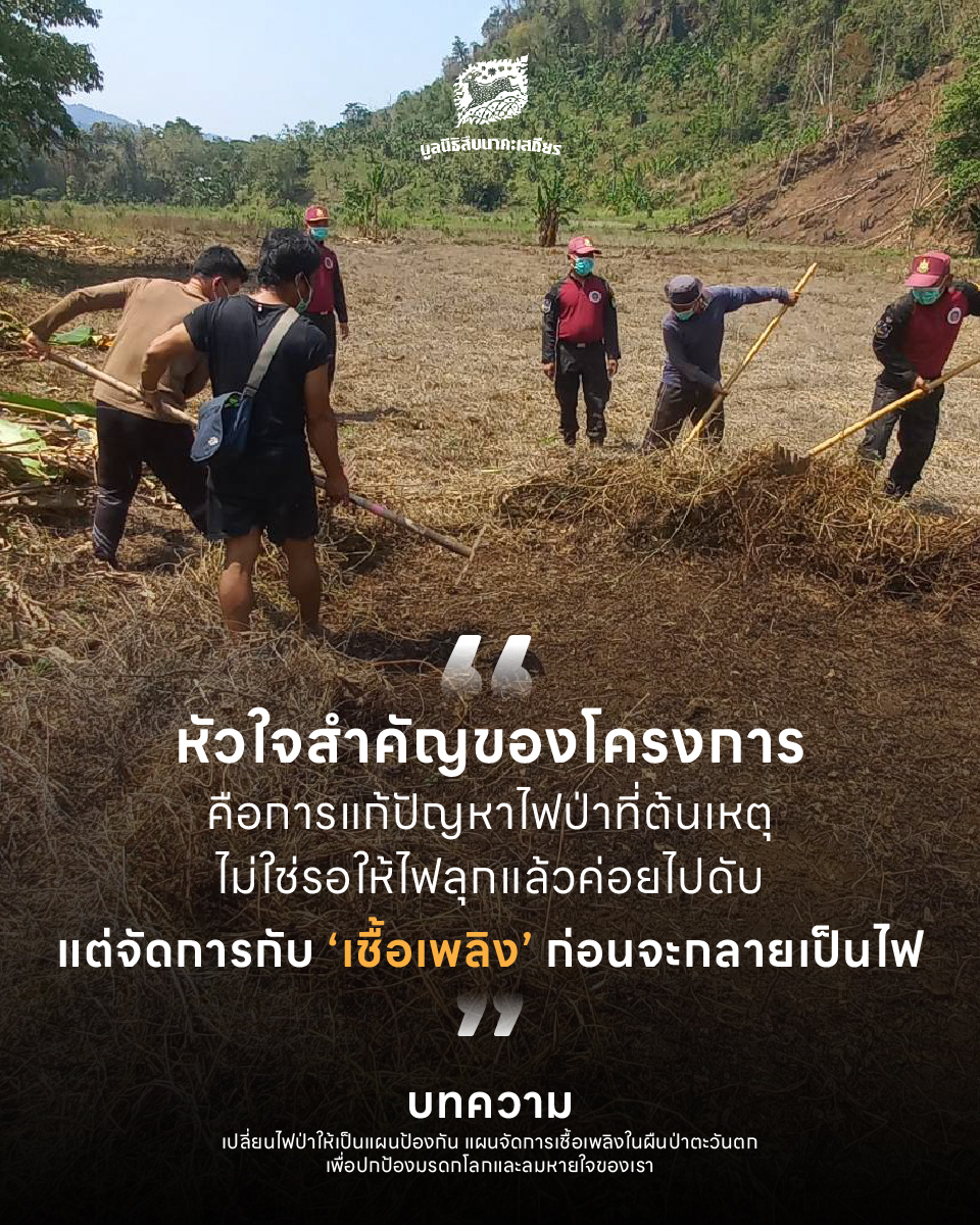 มูลนิธิสืบนาคะเสถียร tweet media