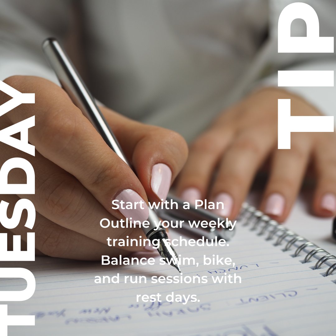 FCA_Endurance's tweet image. Tuesday Training Tip - Start with a plan

Outline your weekly training schedule. Balance swim, bike, and run sessions with rest days.

#training #trainingtips #multisport #triathlon #duathlon #FCAFam