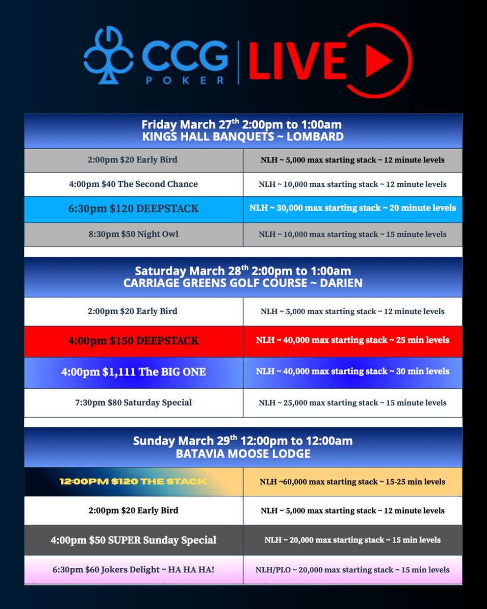 CCG Poker tweet media