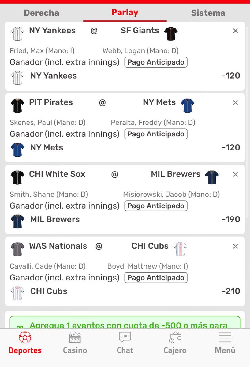 Parlay de seguidor MLB, ¿donación o ganancias? ⚾💰