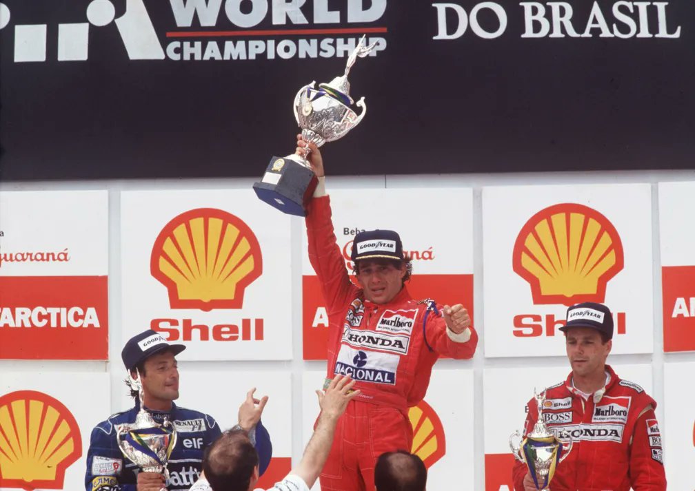 Senninha F1 tweet media