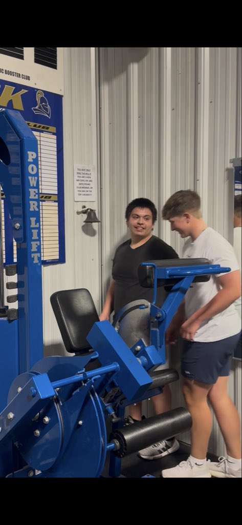YorkDukeFB's tweet photo. The 2026 Lift-A-Thon is a wrap!  Thank you to all who supported our program and these young men!  A special congratulations to Camdyn Stenger, Devin Rowe, and Julio Chavez-Rios on hitting the 1,000 lb mark!  Ring the bell! https://t.co/41OHdupOWI