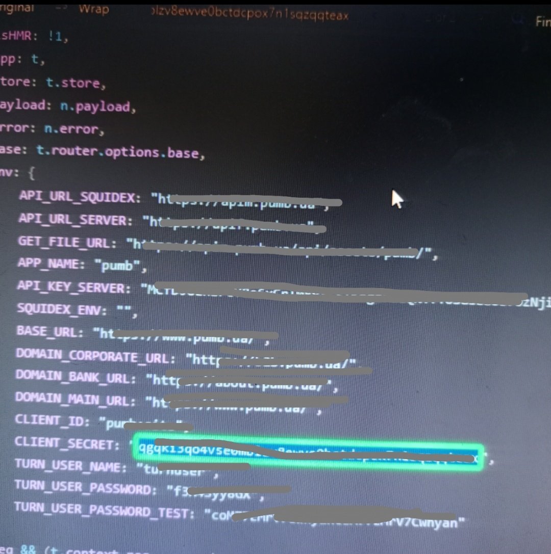 Now🔥

Exposed TURN credentials. The Next.js runtime environment variables were compiled directly into the client-side bundle. 

More, SSL verification disabled as well.