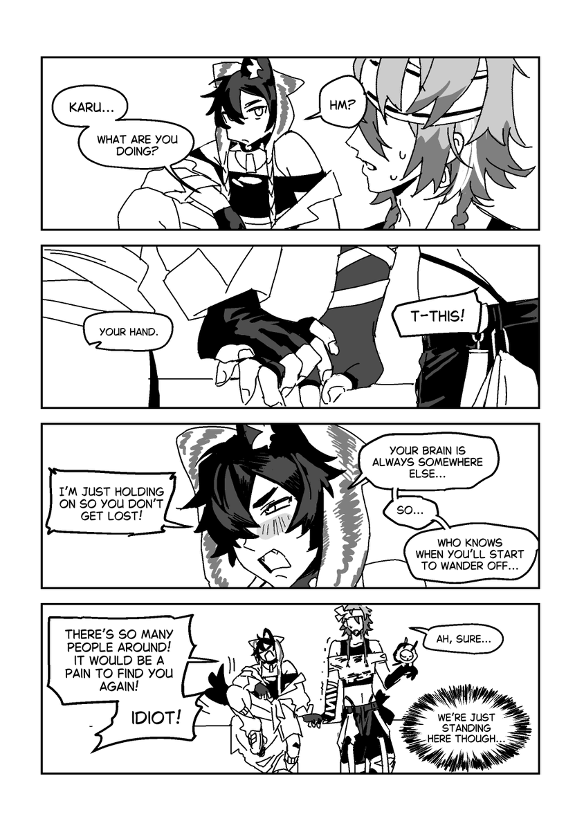 2 emotionally constipated people walk into a dance off. i  wanted to draw a Flourishing Desires inspired outfit for Rei