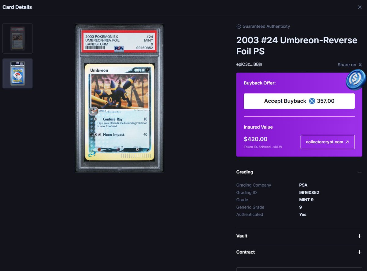 Serutip's tweet photo. @JordyPordy0 is the best person in the world!
Gave me a free Elite pack on @Collector_Crypt and we managed to get this card on the 2nd pull 😭❤️ Best community ever
#Blobby #Jordan4Ever https://t.co/AvQrULUXAB