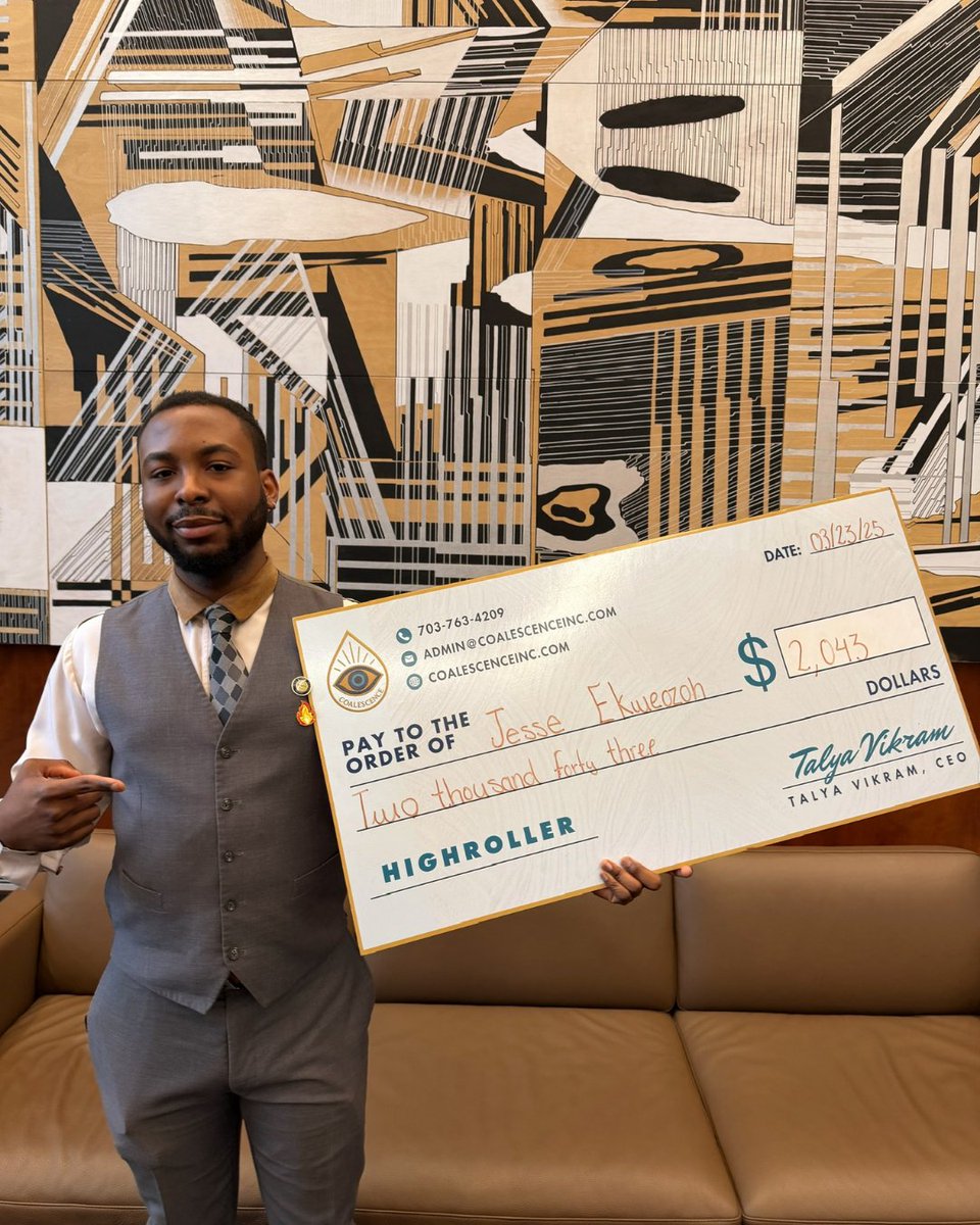 CoalescenceInc's tweet image. Congrats to Aqsa, Jesse, and Rawand for earning High Roller status this week! 💪 Keep showing up and inspiring those around you! ✨
-

#highrollers #teamworkinaction #careergrowth #bettertogether #coalescenceinc #mcleanva #leadershipdevelopment