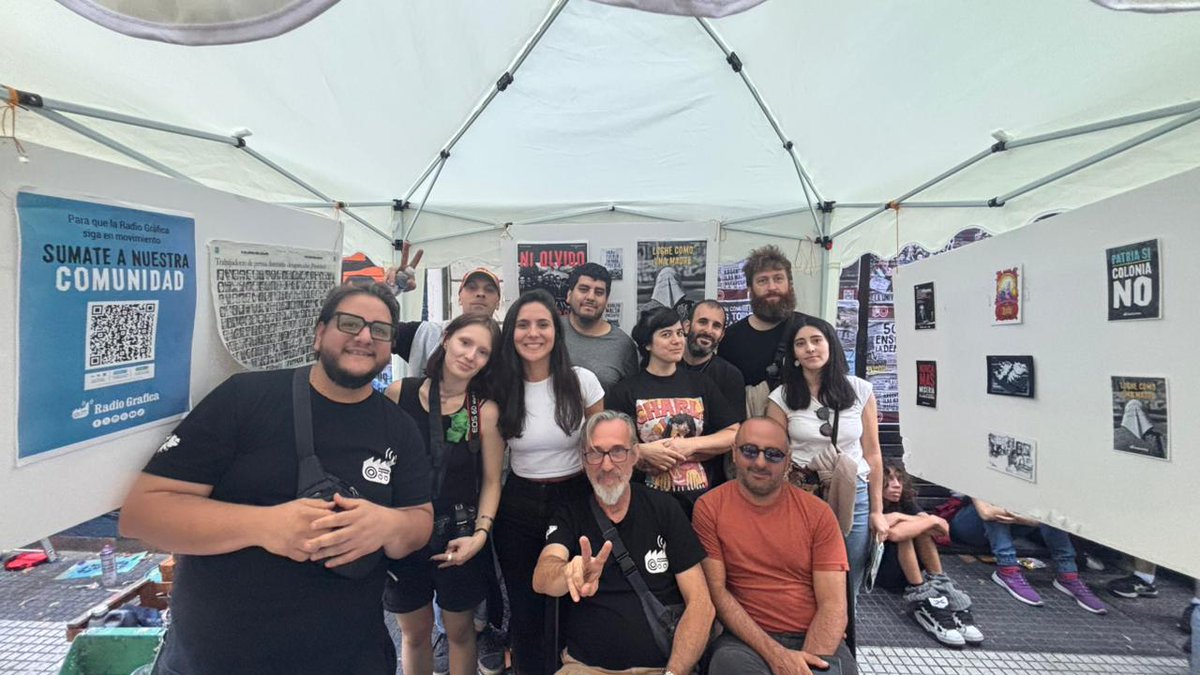 🤍Radio Gráfica presente en la Marcha por los 50 años del Golpe Genocida

#Memoria #Verdad #Justicia