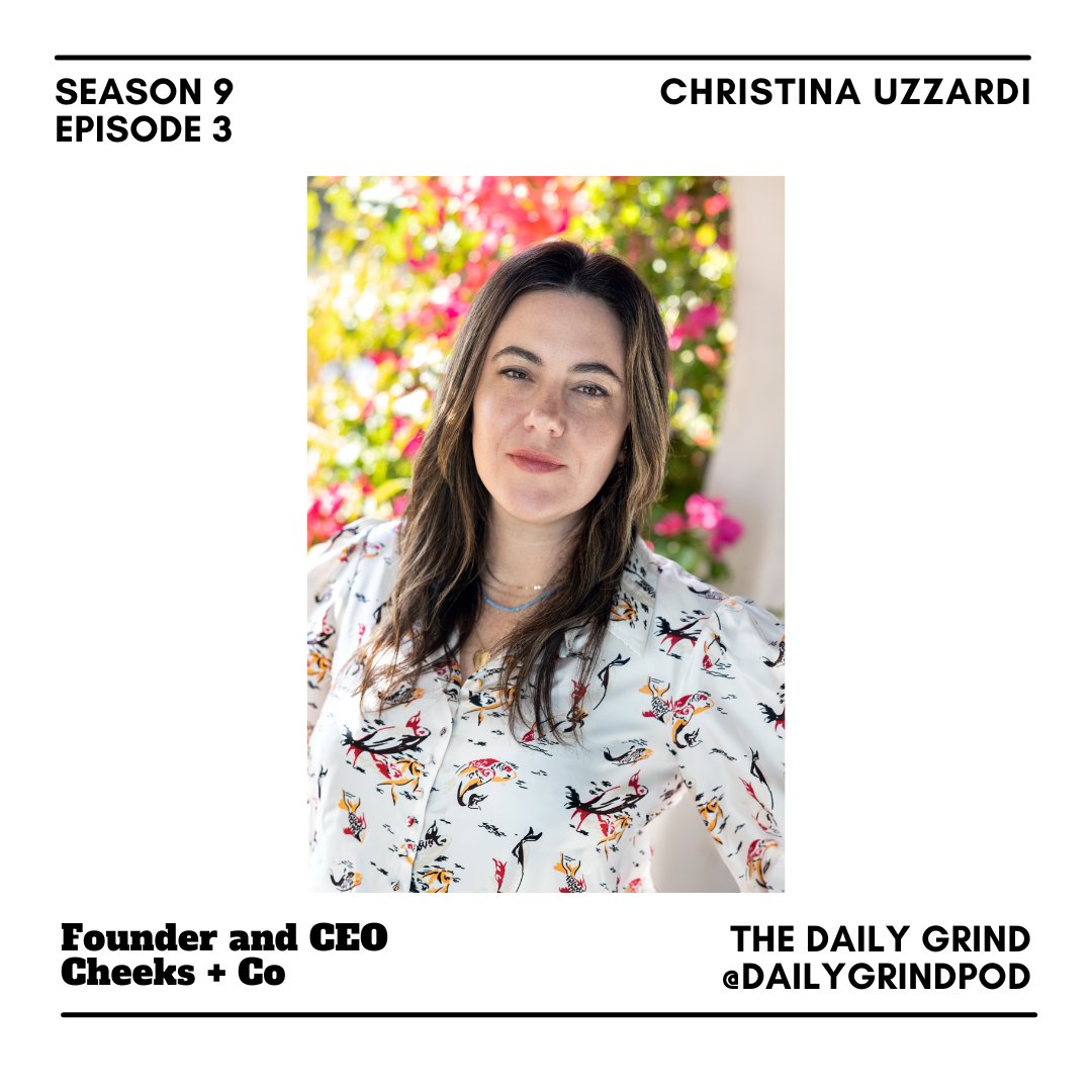 dailygrindpod's tweet image. ”Recharge myself. Giving myself that space is helpful” on the Daily Grind ☕️. This episode features @kellyfastruns and special guest Christina Uzzardi, founder &amp;amp; CEO of Cheeks + Co.

📲 Tune in today for Christina’s episode! Link in our bio!

#dailygrind #podcast #advice #story