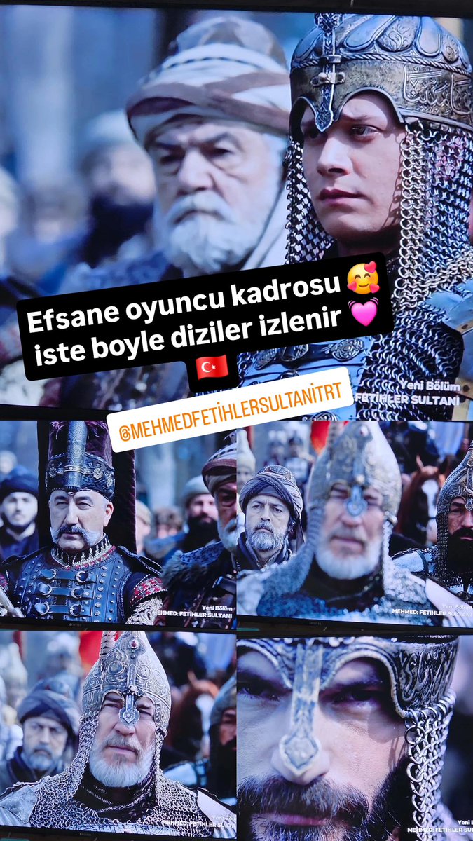 RKYS34's tweet photo. #MehmedFetihlerSultanı
Harika oyuncular savaş sahnesi efsane olan tek dizi bence şimdiye kadar hic savaş sahnelerini boyle guzel yapmadılar baska diziler de https://t.co/1HIbezCz4b