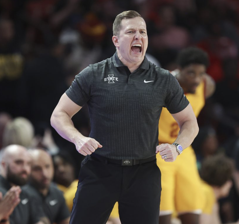 NaismithTrophy's tweet photo. T.J. Otzelberger is built for March!

The Werner Ladder Naismith Men’s College Coach of the Year semifinalist has helped lead @CycloneMBB to 25 neutral court wins, the most in program history. He also became the first coach in school history to take the Cyclones to five straight NCAA Tournaments.

@Werner_Safety | Photo: Heartland College Sports & Iowa State MBB