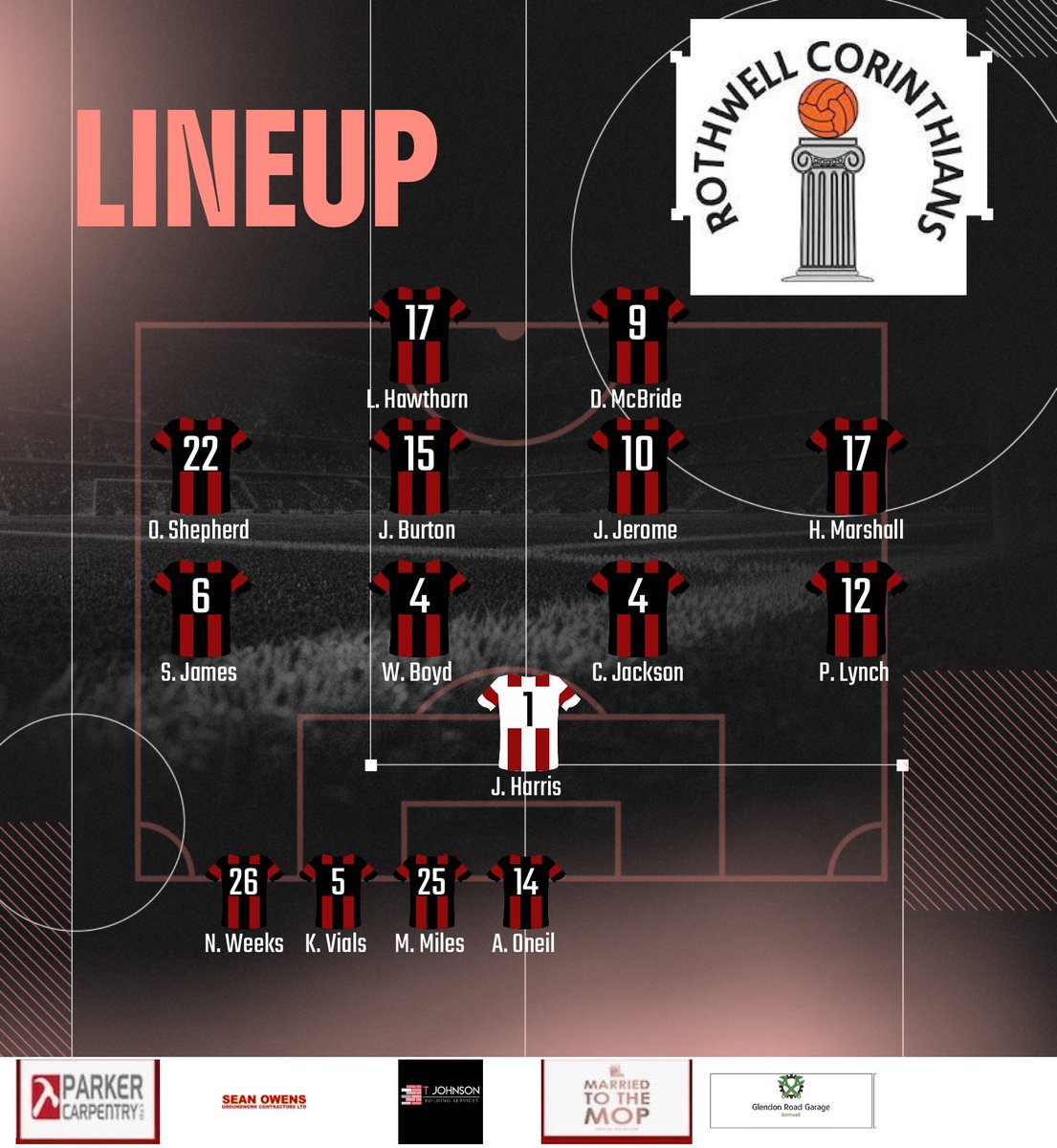 Rothwell Corinthians tweet media