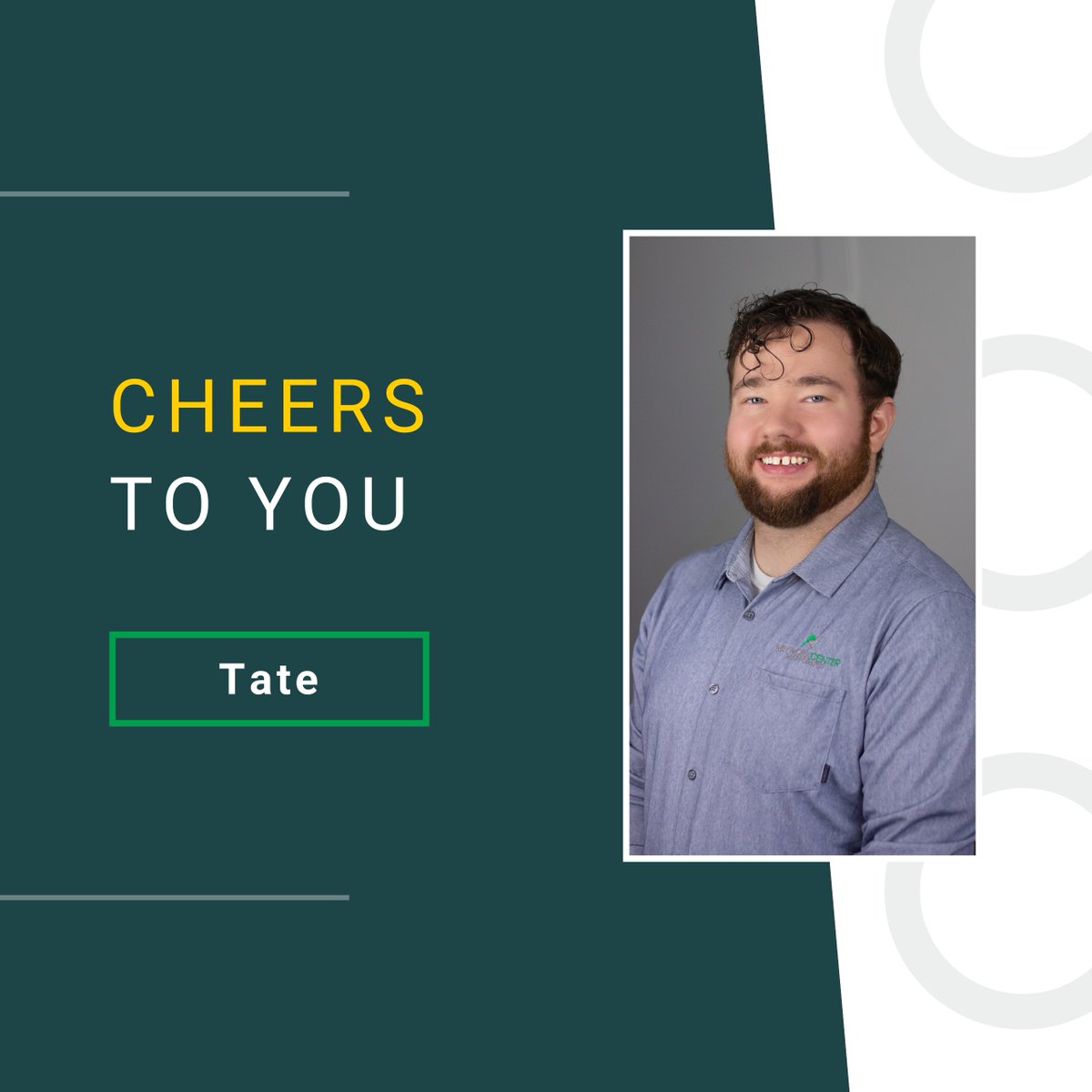 NetworkCenter's tweet photo. A big round of applause to Tate for his well-earned promotion to Operations Manager! 🎉  He's a creative problem-solver and innovator, and we're excited to see the continued impact he can make in this new role. Congrats, Tate! https://t.co/HQk3u6XbK2