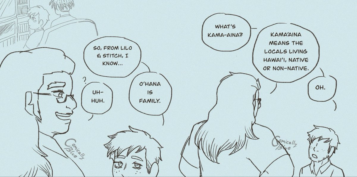 BluComically's tweet photo. 4/7 read left to right 🧵🌺 Royd suggests another greeting 
(if Rob &amp; Royd got close)

#DispatchGame #dispatchfanart #royddispatch #robertrobertson #flambae #flambert https://t.co/izs4Vybbkg