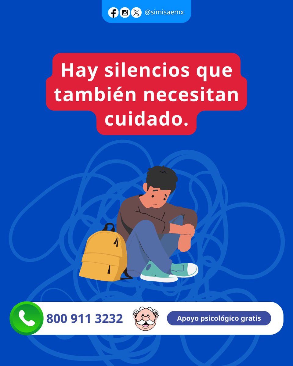 simisaemx's tweet photo. No todo se expresa en palabras.😶

Algunas emociones sólo piden espacio, escucha y tiempo.⏰

#BienestarEmocional #EscucharTambiénCura #SIMISAE https://t.co/Rtya0YiuQS