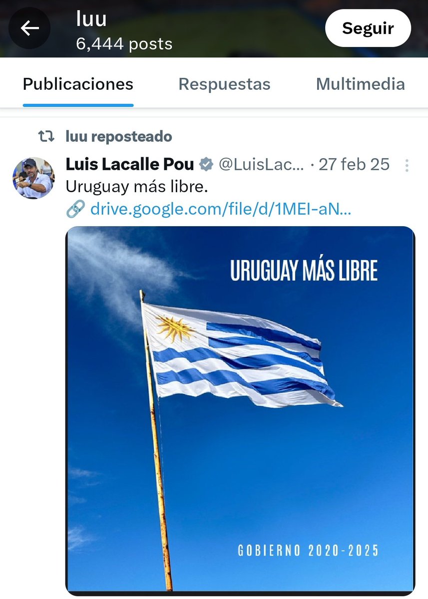 Javier de Leon 🇺🇾 tweet media