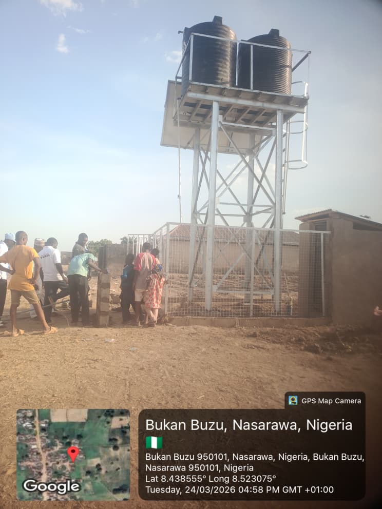 HeartyHumanity's tweet photo. 24/03/2026: Following the completion of the Eid al-Fitr holiday, we returned to site at he Bukan Buzu Safe Water Project. The project is nearing completion. https://t.co/Hdgi5E8bnG