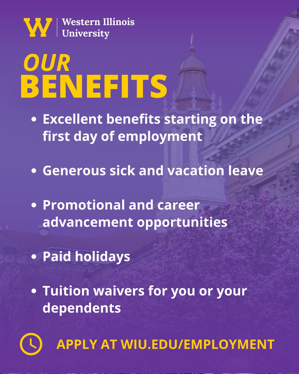 SSDorethy's tweet photo. Come work with a great team at @WesternILUniv!

Assistant Vice President for University Advancement: https://t.co/0Y1CzmZcty

Director of Alumni Engagement: https://t.co/iMJ61z5eDh https://t.co/npzjGjCUGX