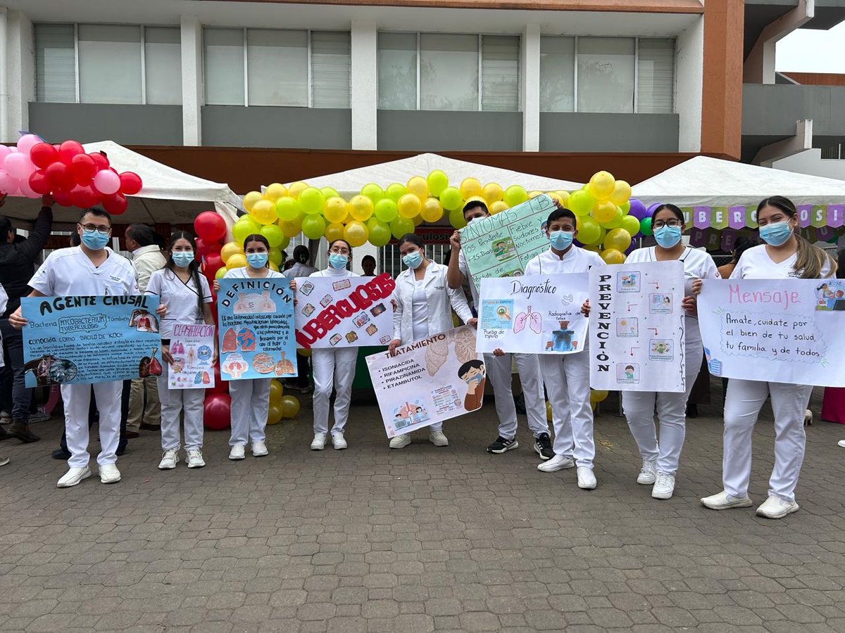 #Azogues | El <a href="/HHCCAzogues/">Hospital Homero Castanier Crespo 🇪🇨</a> realizó la Casa Abierta “Sí, podemos poner fin a la tuberculosis” por el Día Mundial de la Tuberculosis. La actividad buscó promover la prevención y la detección temprana de la enfermedad, además de sensibilizar a la ciudadanía.