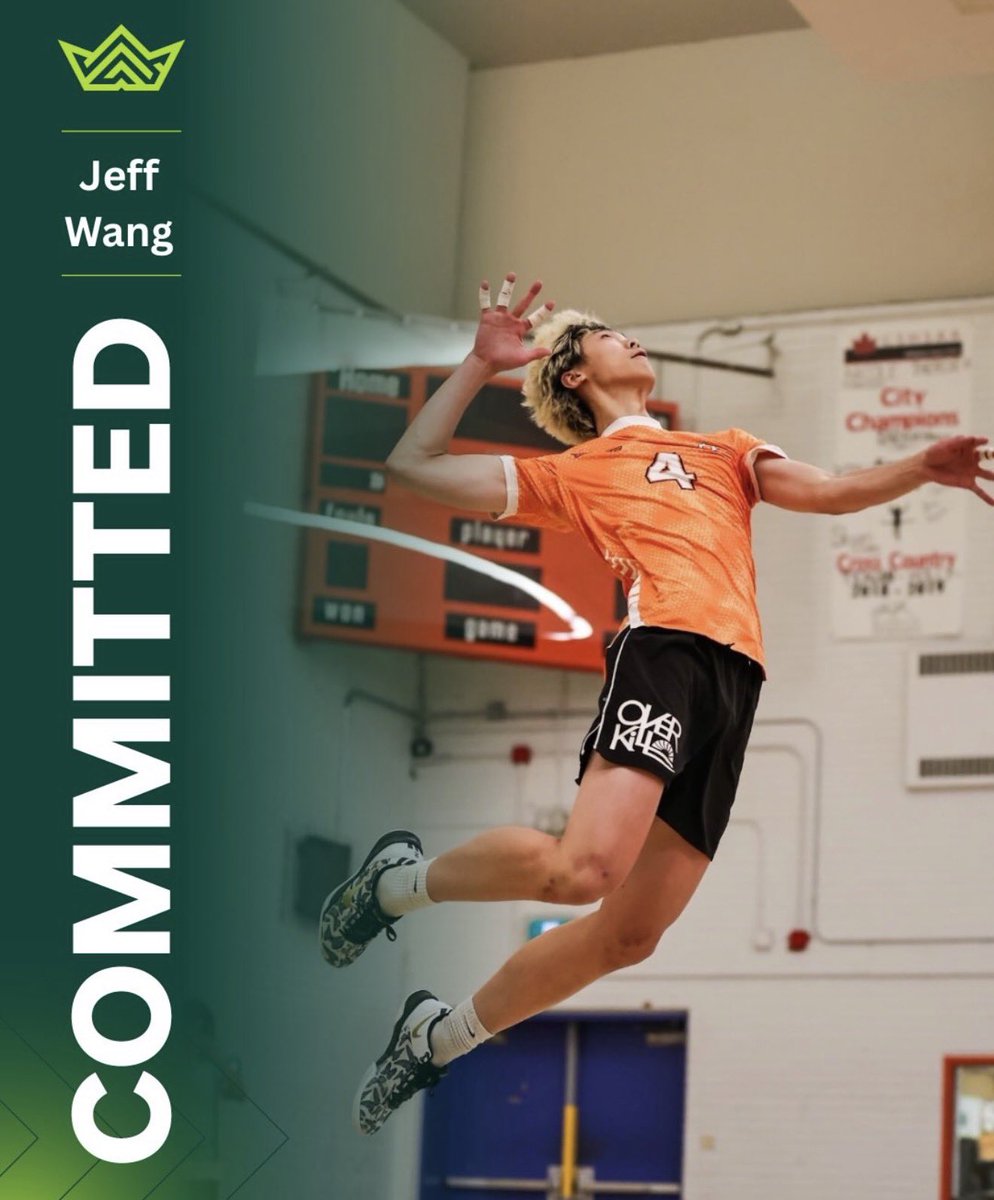 RDPKingsVB's tweet photo. 🚨👑Recruit announcement👑🚨 @RDPKingsVB is thrilled to announce the commitment of Jeff Wang for 2026-27. The dynamic left side from Calgary has an exciting skill set that will be a welcome addition next season. @RDP_Athletics https://t.co/Z8NWGYrWAe