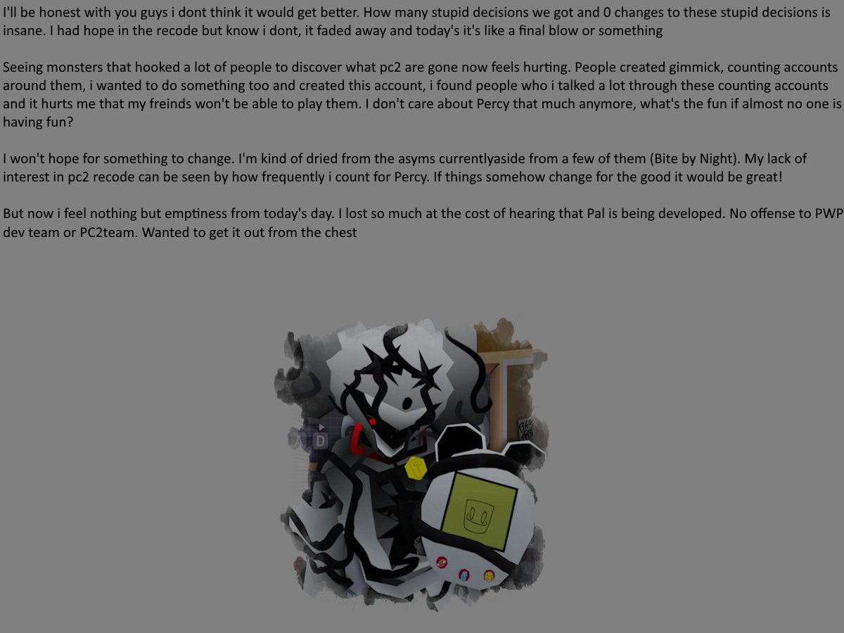 Is Pal Percy Out Yet? tweet media