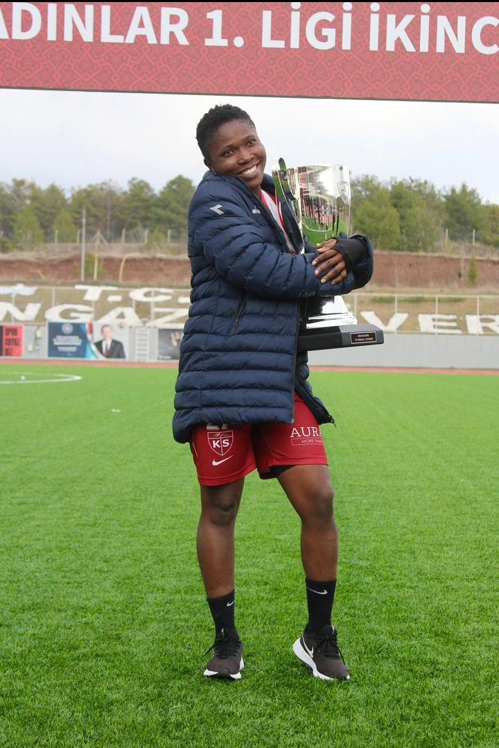 julietemereole's tweet photo. My first international trophy 🏆 many more to come 🙏🏾 grateful to God Almighty 🙌🏾🥳🎉 https://t.co/seGkGytdeM